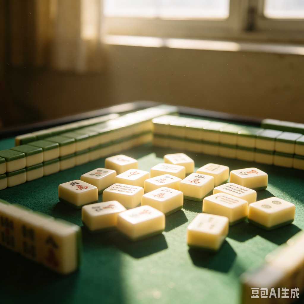 premium engraved mahjong set