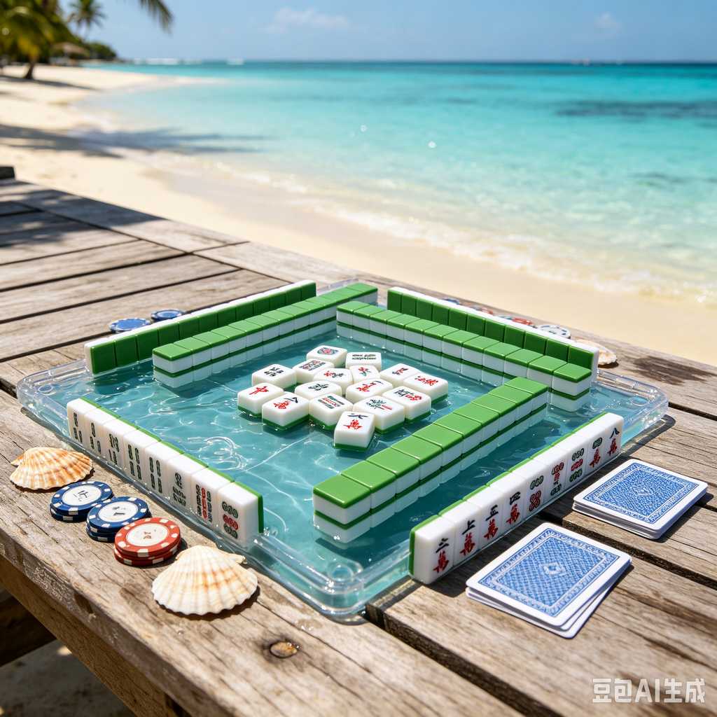 camping mahjong game set